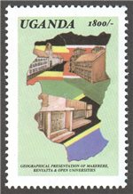 Uganda Scott 1697-1700 MNH (Set)